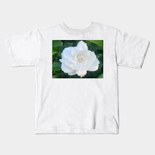 Gardenia flower Kids T-Shirt